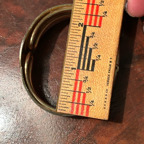 Vintage Cloisonné Clamper Bracelet - Picture 5 of 5